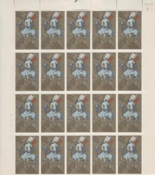 CZ 1978 98 086 - Größere Einheit 20 Vignetten PRAGA 1978 ** - 1978